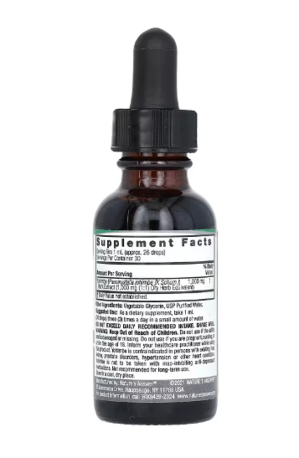 Nature's Answer, Yohimbe Bark, Alcohol-Free, 1,000 mg, 1 fl oz (30 ml)