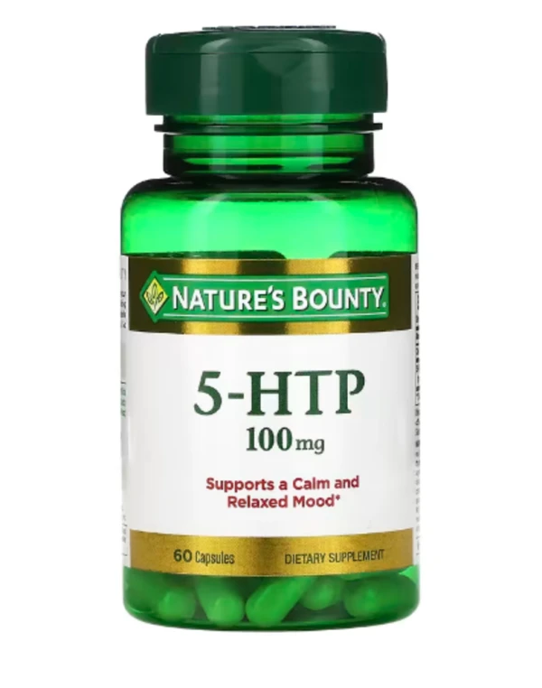Nature's Bounty, 5-HTP, 100 mg, 60 Capsules