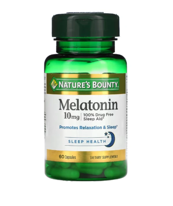 Nature's Bounty, Melatonin, 10 mg, 60 Capsules