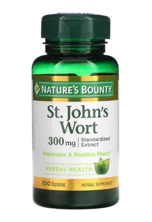Nature's Bounty, St. John's Wort, 300 mg, 100 Capsules