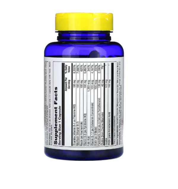 Nature's Life, B-100, High Folic Acid, 100 Capsules