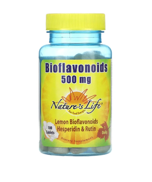 Nature's Life, Bioflavonoids, 500 mg, 100 Tablets