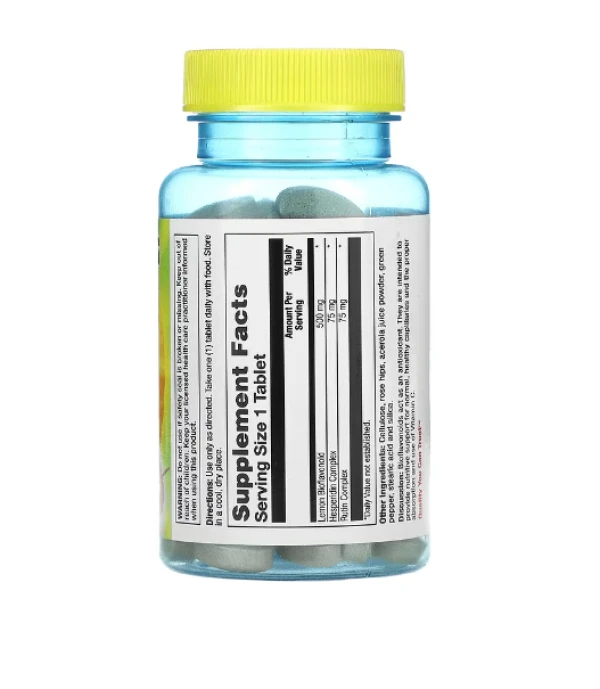 Nature's Life, Bioflavonoids, 500 mg, 100 Tablets