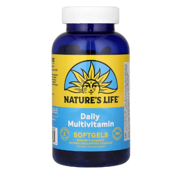 Nature's Life, Daily Multivitamin Softgels, 180 Softgels