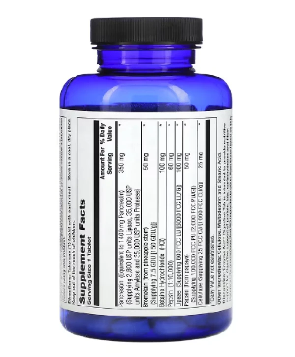 Nature's Life, Enzyme Aid, Digestive, 250 Tablets
