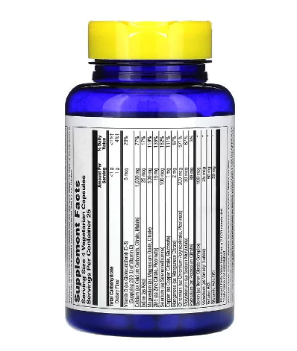 Nature's Life, Mega Minerals, Iron Free, 100 Vegetarian Capsules