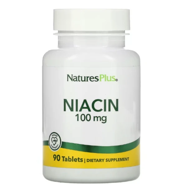 Nature's Plus, Niacin, 100 mg, 90 Tablets