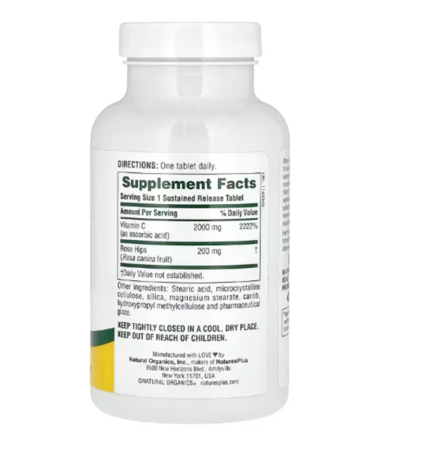 Nature's Plus, Ultra-C, 2000 mg, 90 Tablets
