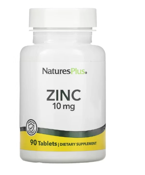 Nature's Plus, Zinc, 10 mg, 90 Tablets
