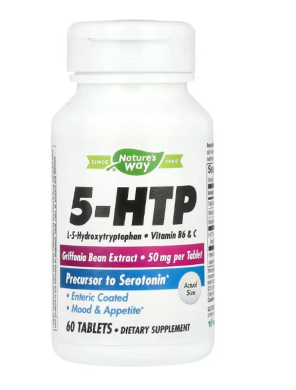 Nature's Way, 5-HTP, 50 mg, 60 Tablets