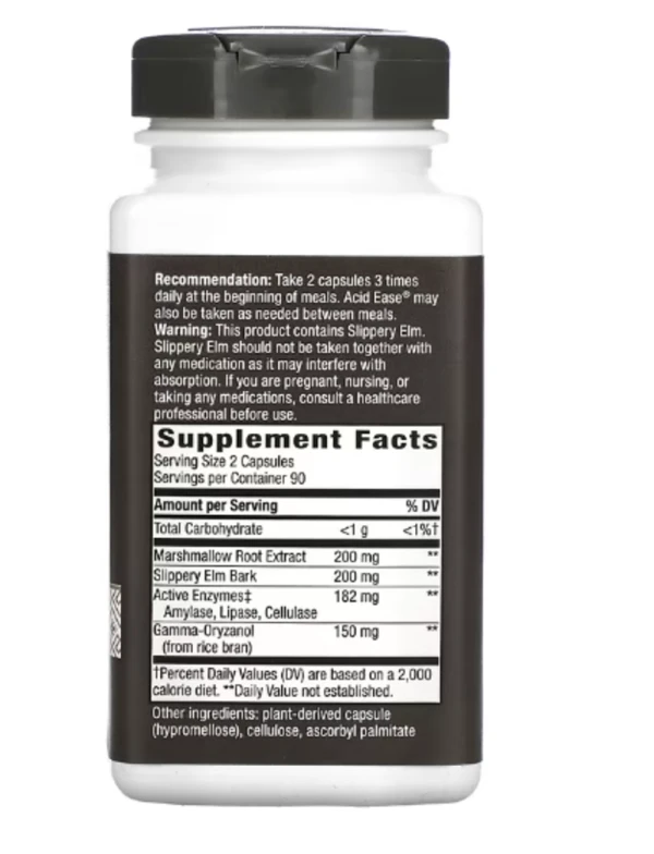 Nature's Way, Acid Ease, Digestion Formula, 180 Vegan Capsules