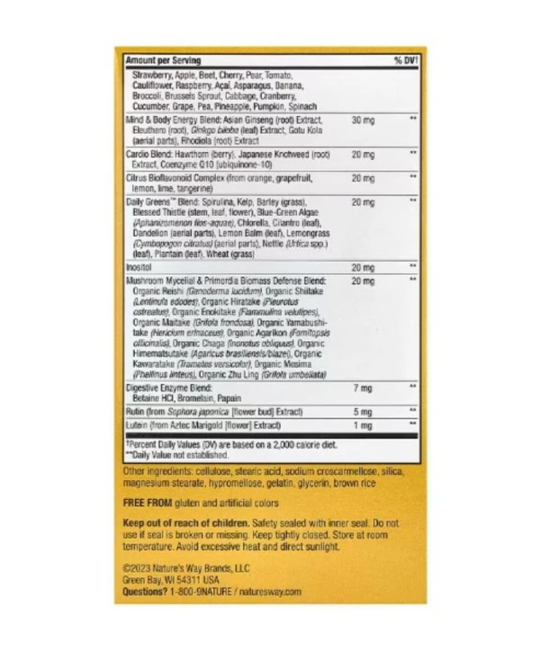 Nature's Way, Alive! Men's 50+ Ultra Potency Complete Multivitamin, 60 Tablets