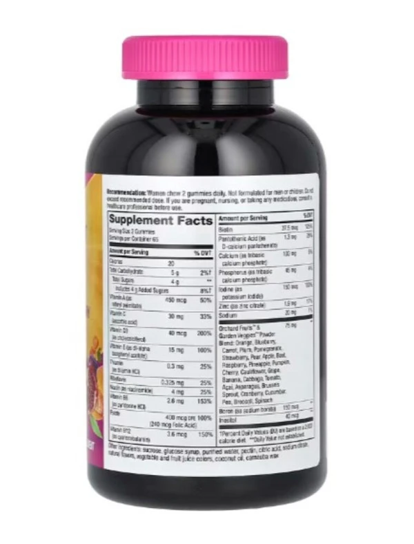 Nature's Way, Alive! Women's Gummy Multivitamin, Mixed Berry, 130 Gummies