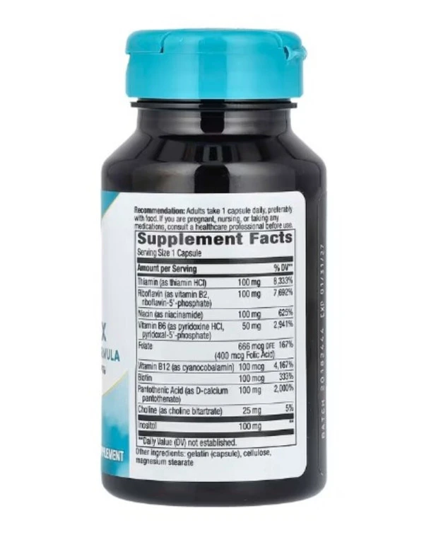 Nature's Way, B-100 Complex, 60 Capsules