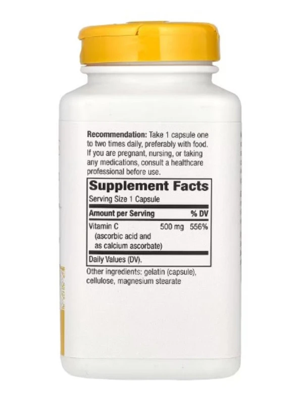 Nature's Way, Buffered C-500, 500 mg, 250 Capsules