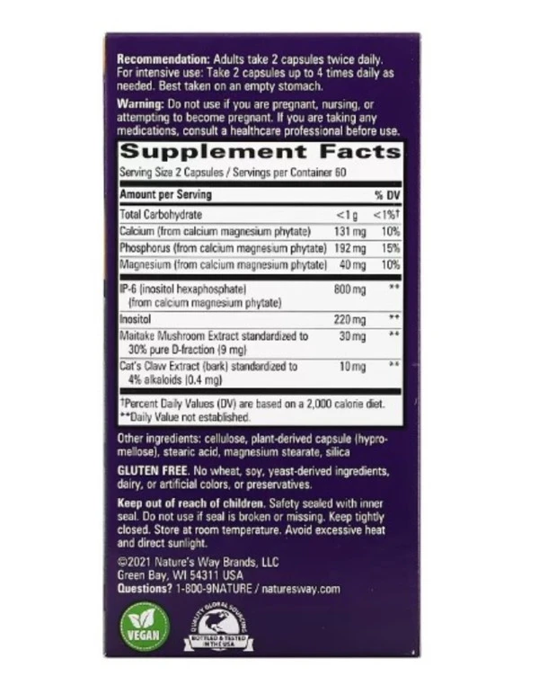 Nature's Way, Cell Forté MAX3, 120 Vegan Capsules