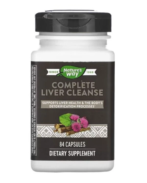 Nature's Way, Complete Liver Cleanse, 84 Capsules