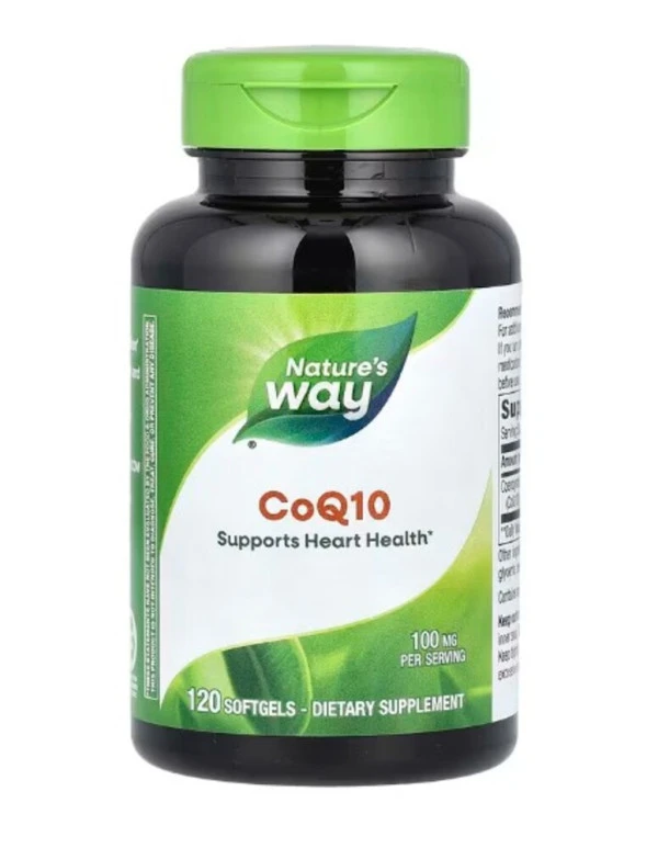 Nature's Way, CoQ10, 100 mg, 120 Softgels