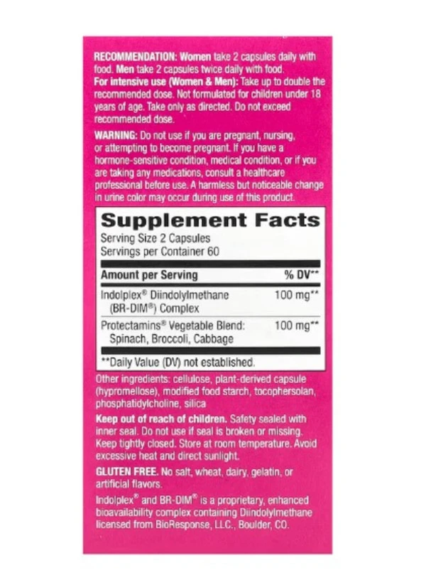 Nature's Way, DIM-plus, Estrogen Metabolism, 120 Vegetarian Capsules