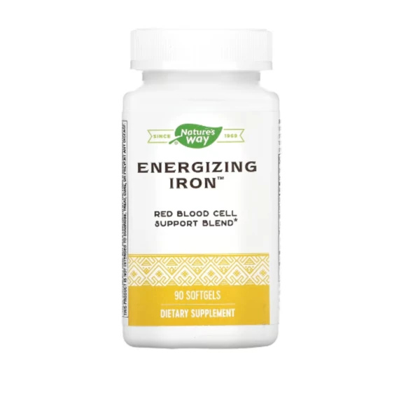 Nature's Way, Energizing Iron, 90 Softgels
