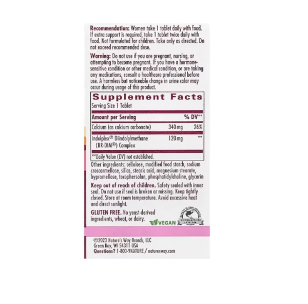Nature's Way, EstroBalance with Absorbable BR-DIM, 60 Tablets