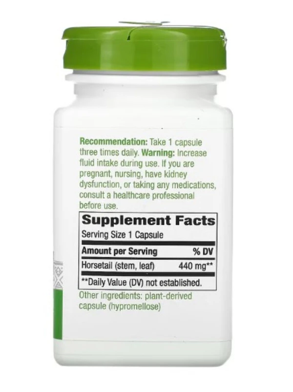 Nature's Way, Horsetail Grass, 440 mg, 100 Vegan Capsules