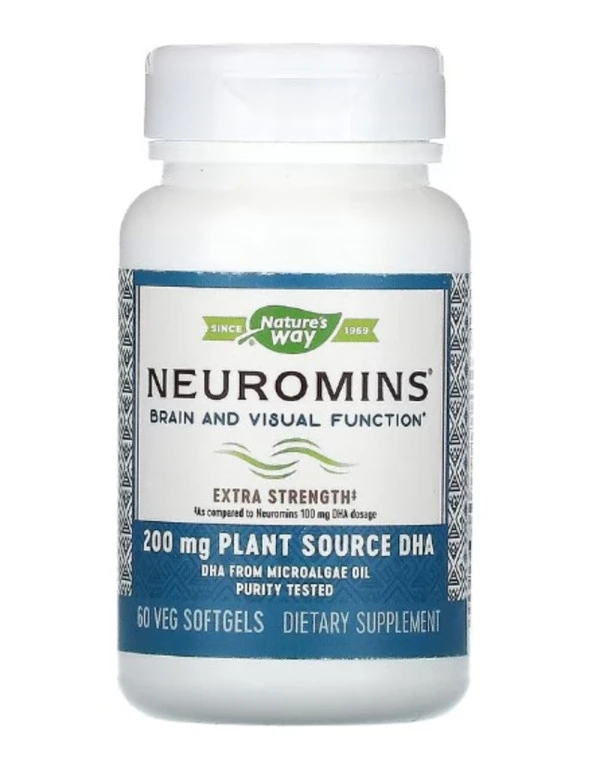 Nature's Way, Neuromins, 200 mg, 60 Veg Softgels