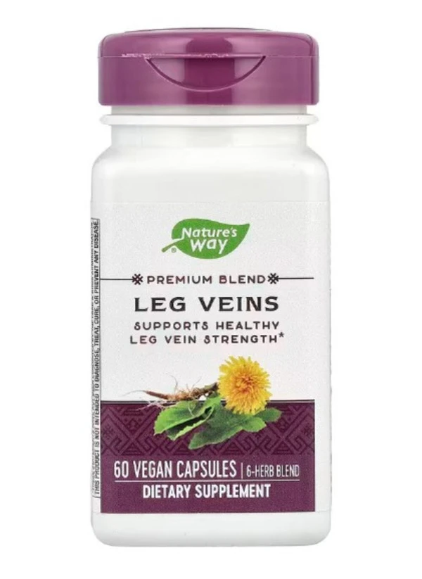 Nature's Way, Premium Blend, Leg Veins, 60 Vegan Capsules