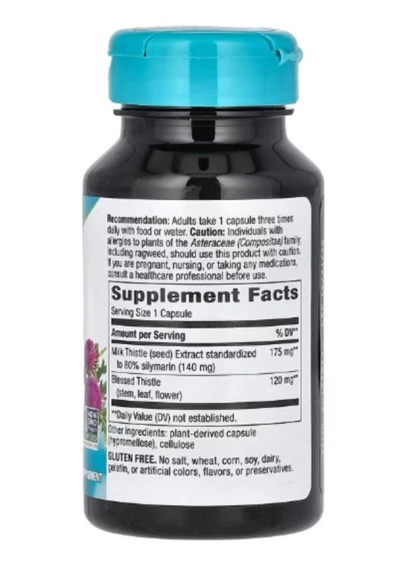 Nature's Way, Premium Blend Milk Thistle, 60 Vegan Capsules