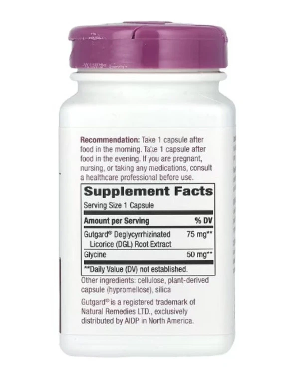 Nature's Way, Premium Extract, DGL Ultra, 75 mg, 90 Vegan Capsules