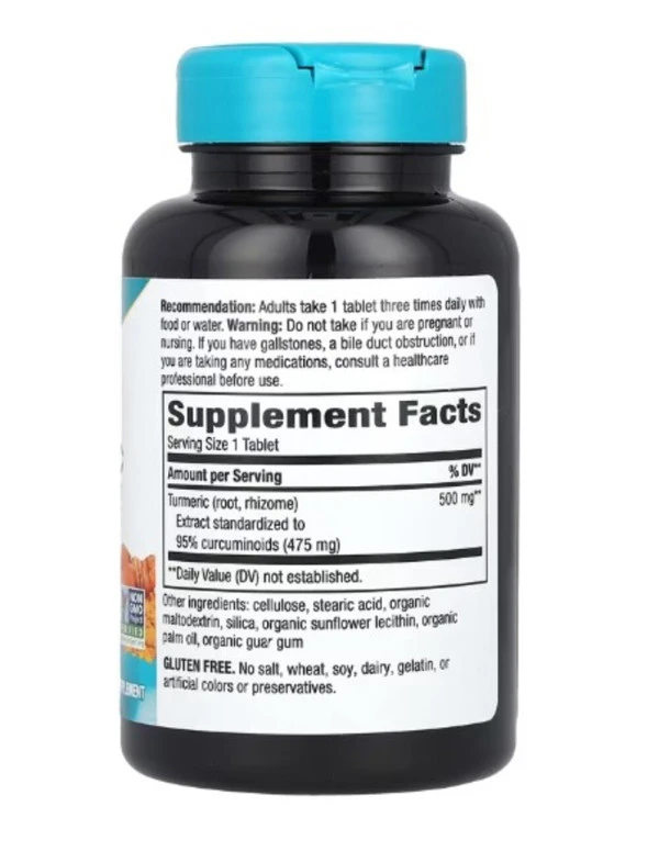 Nature's Way, Premium Extract, Turmeric, 500 mg, 120 Tablets