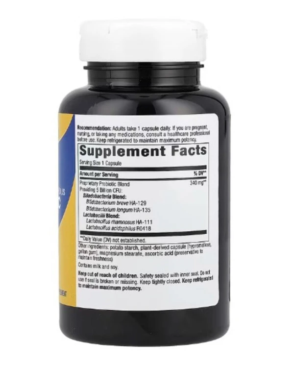 Nature's Way, Primadophilus® Bifidus Probiotic , 5 Billion CFU, 180 Capsules