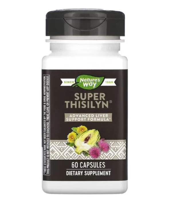 Nature's Way, Super Thisilyn, Advanced Liver Support Formula, 60 Capsules
