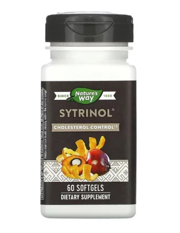Nature's Way, Sytrinol, Cholesterol Control, 60 Softgel