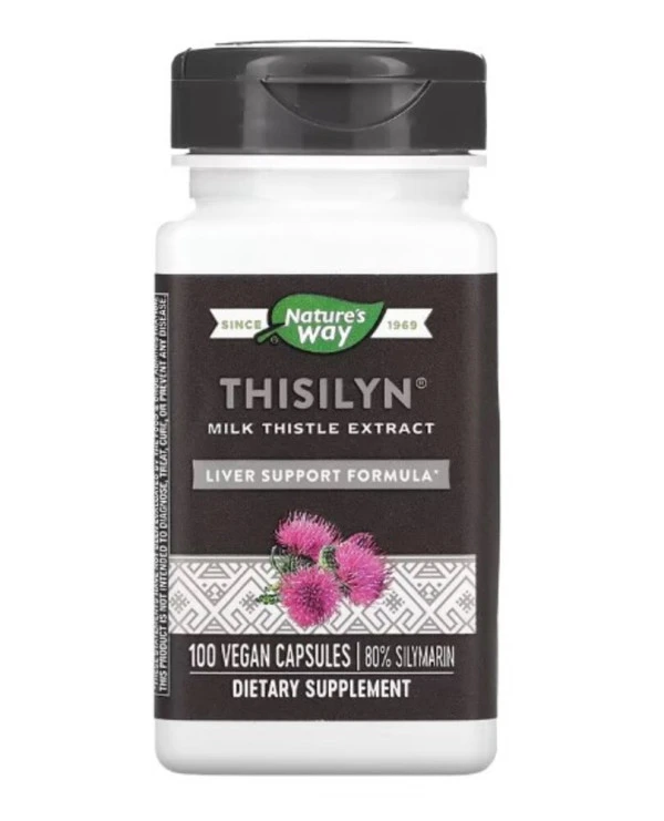 Nature's Way, Thisilyn, Liver Support Formula, 100 Vegan Capsules