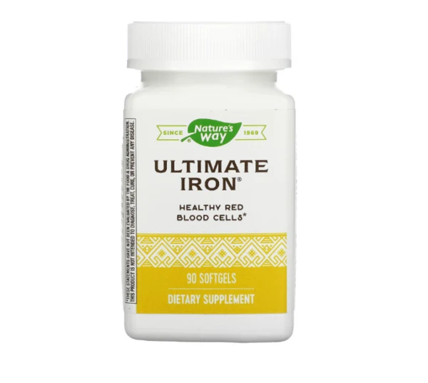 Nature's Way, Ultimate Iron, 90 Softgels