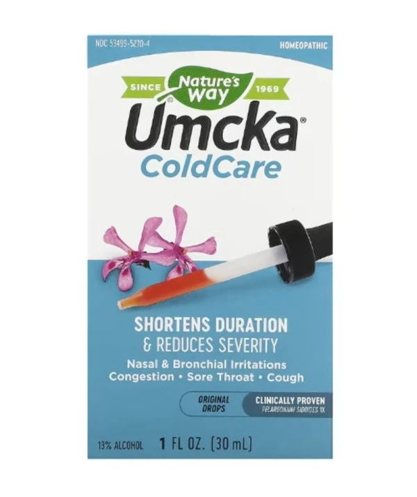 Nature's Way, Umcka, ColdCare, Original Drops, 1 fl oz (30 ml)
