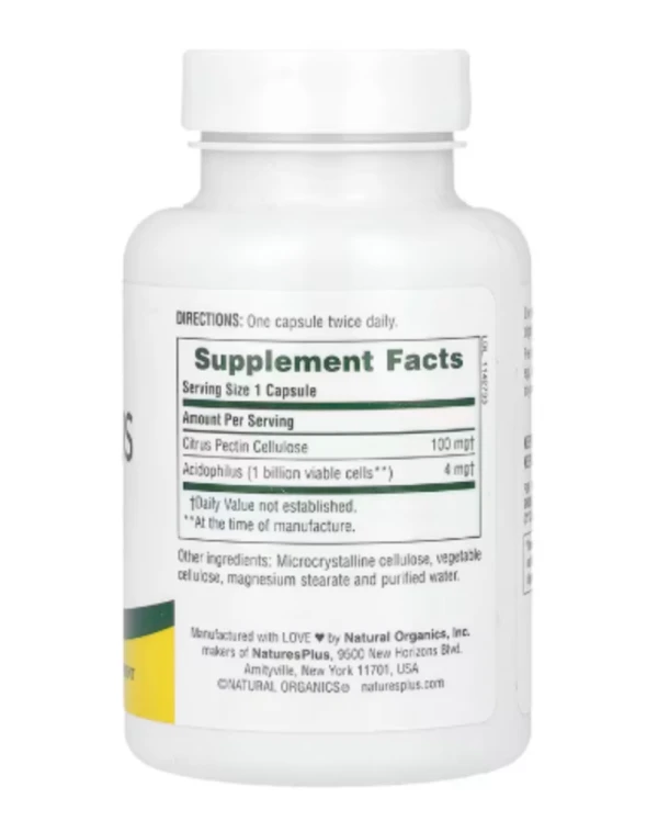 NaturesPlus, Acidophilus with Pectin, 90 Capsules
