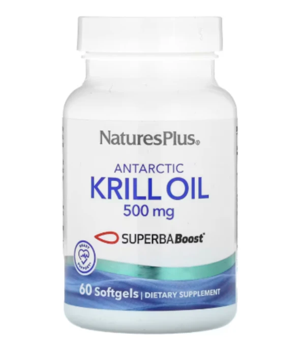 NaturesPlus, Antarctic Krill Oil, 500 mg, 60 Softgels