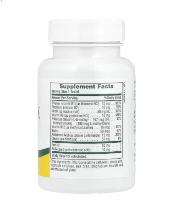 NaturesPlus, B-Complex with Rice Bran, 90 Tablets