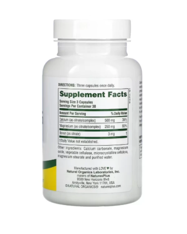 NaturesPlus, Cal/Mag Citrate, 90 Capsules