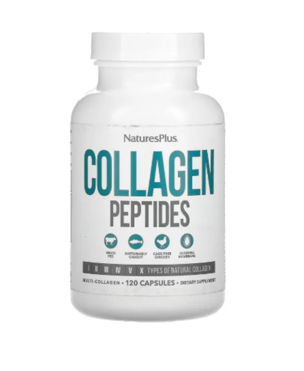 NaturesPlus, Collagen Peptides, 120 Capsules
