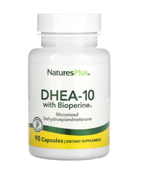NaturesPlus, DHEA-10 With Bioperine, 90 Capsules