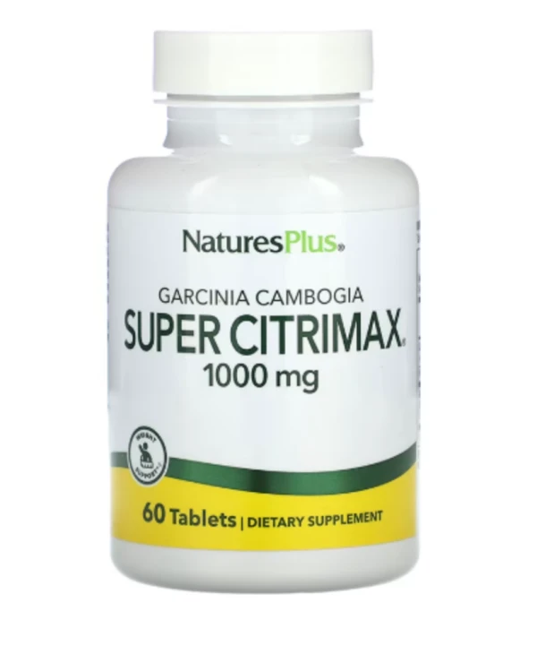 NaturesPlus, Garcinia Cambogia Super Citrimax, 1,000 mg, 60 Tablets
