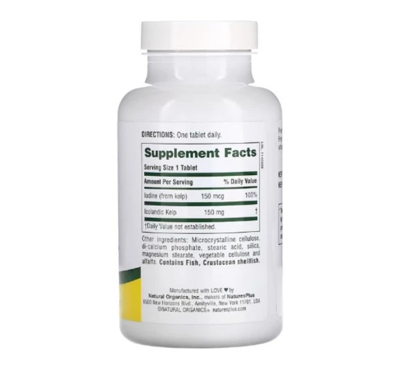 NaturesPlus, Icelandic Kelp, 300 Tablets