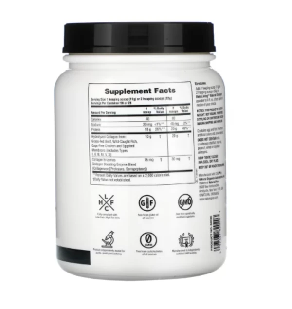 NaturesPlus, Keto Living, Natural Collagen, 1.36 lbs (616 g)