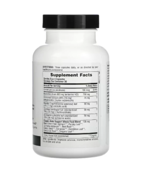 NaturesPlus, Keto Living, Sugar Control, 90 Capsules