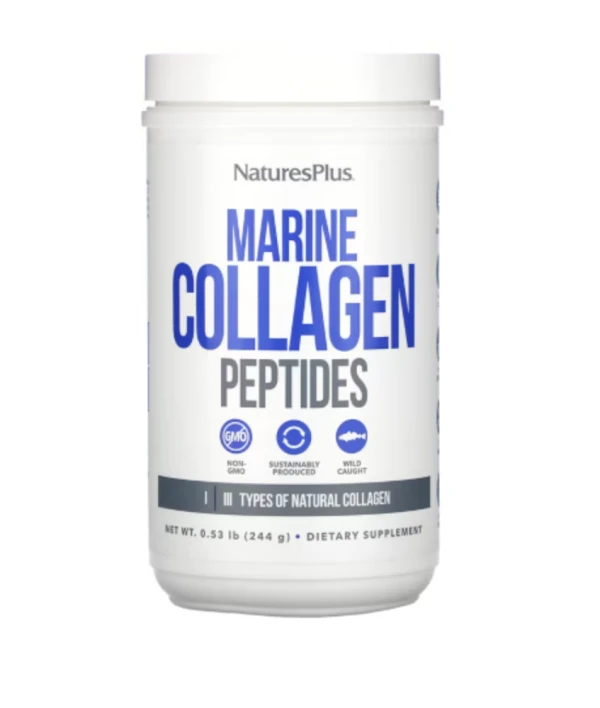 NaturesPlus, Marine Collagen Peptides, 0.53 lb (244 g)