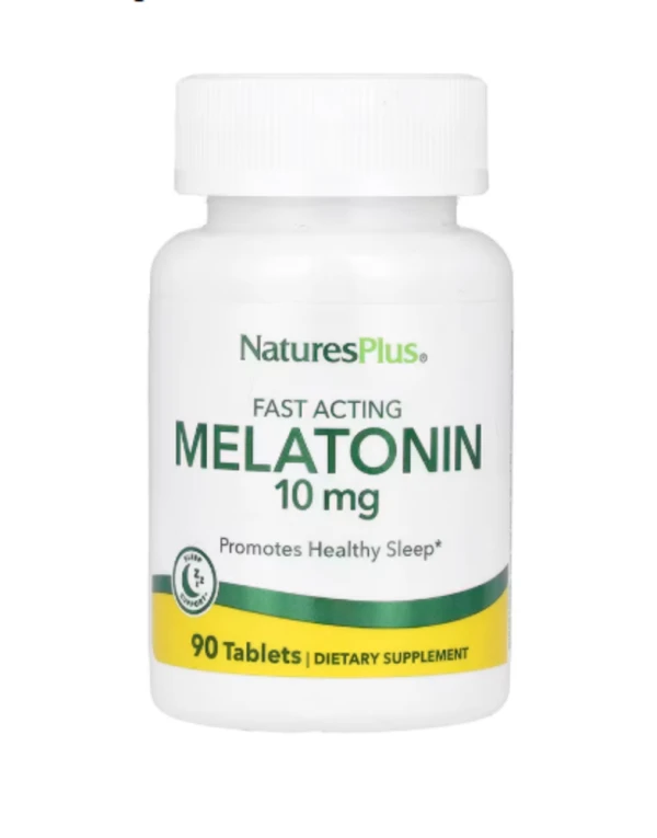 NaturesPlus, Melatonin, 10 mg, 90 Tablets