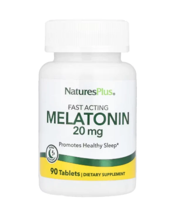 NaturesPlus, Melatonin, 20 mg, 90 Tablets